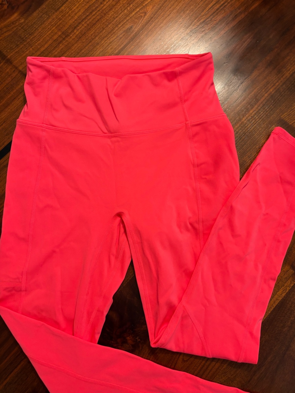 Fabletics Vibrant Red-Orange Motion365 Leggings
